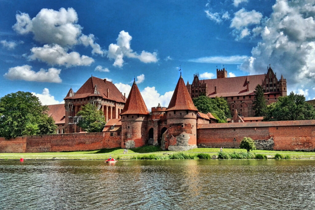 Zdjęcie malborskiego zamku. Fot. Łukasz Mocek