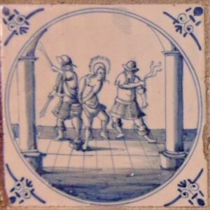 Biczowanie Jezusa, Rotterdam ok. 1680-1720 r.